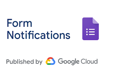 Logo - Form notifications powered by Google Cloud